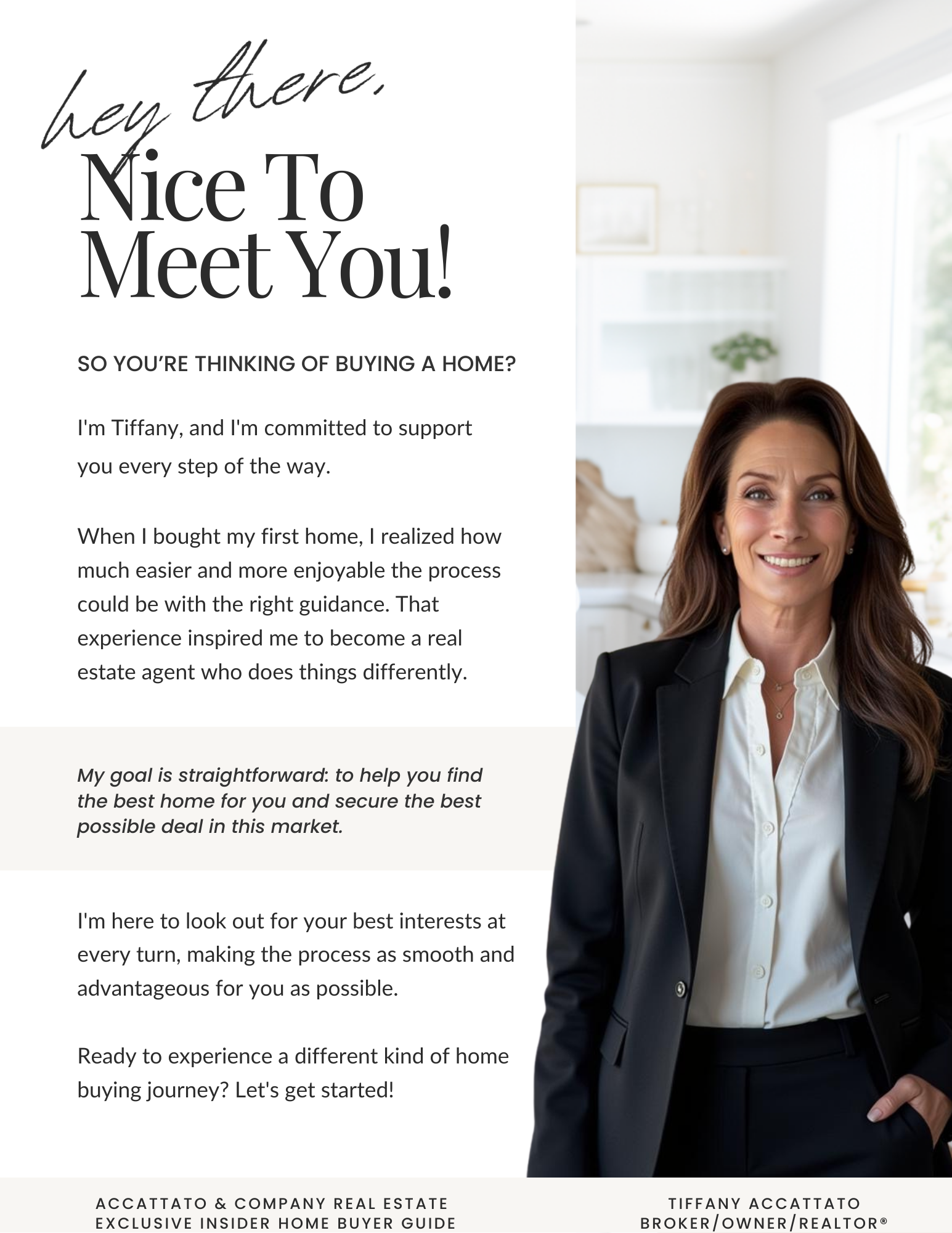 Tiffany Accattato, Your Trusted Tampa Bay Real Estate Buyer's Agent Tiffany Accattato, Your Trusted Tampa Bay Real Estate Buyer's Agent