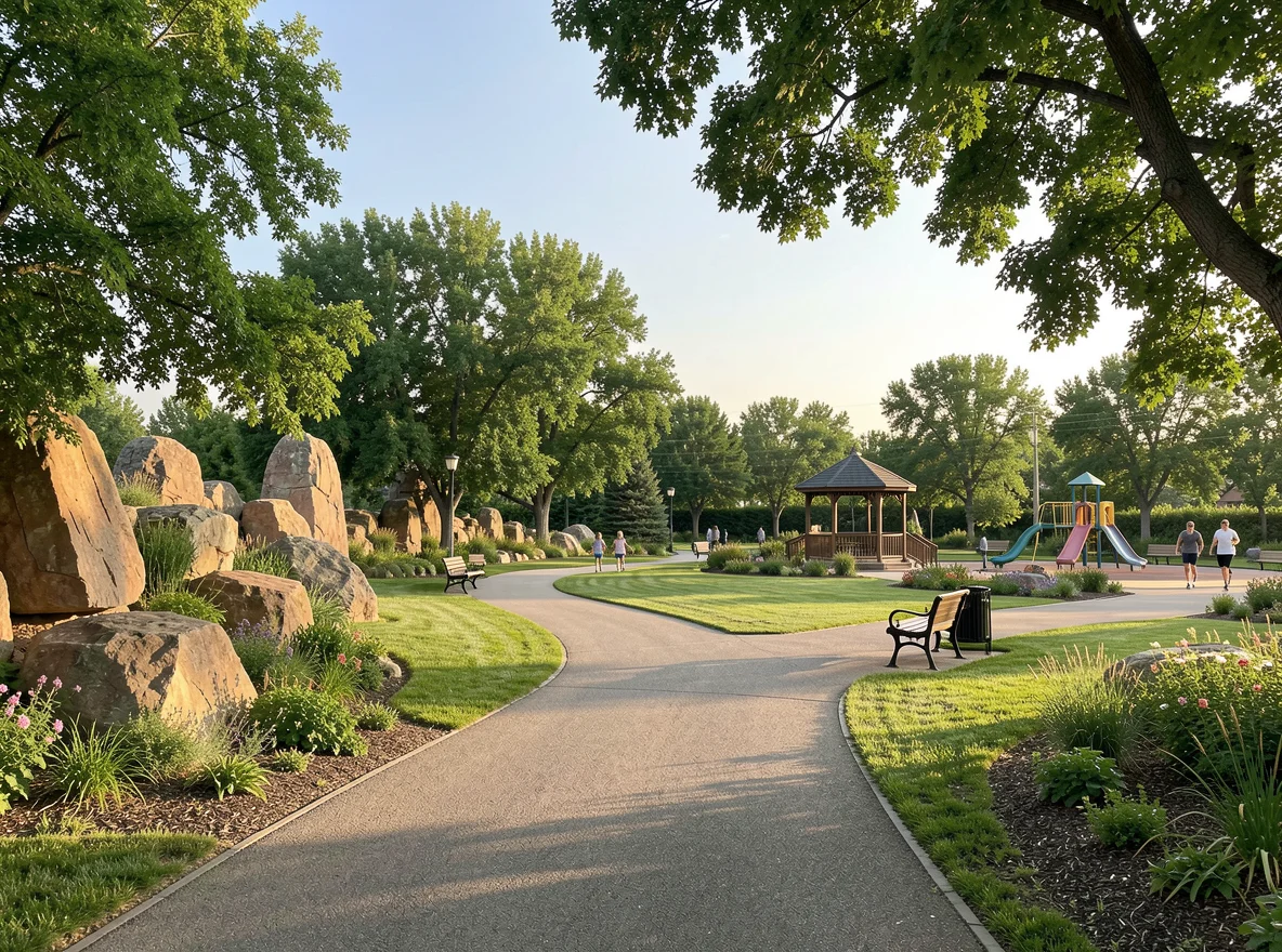 Outdoor recreation setting near Garretson, South Dakota