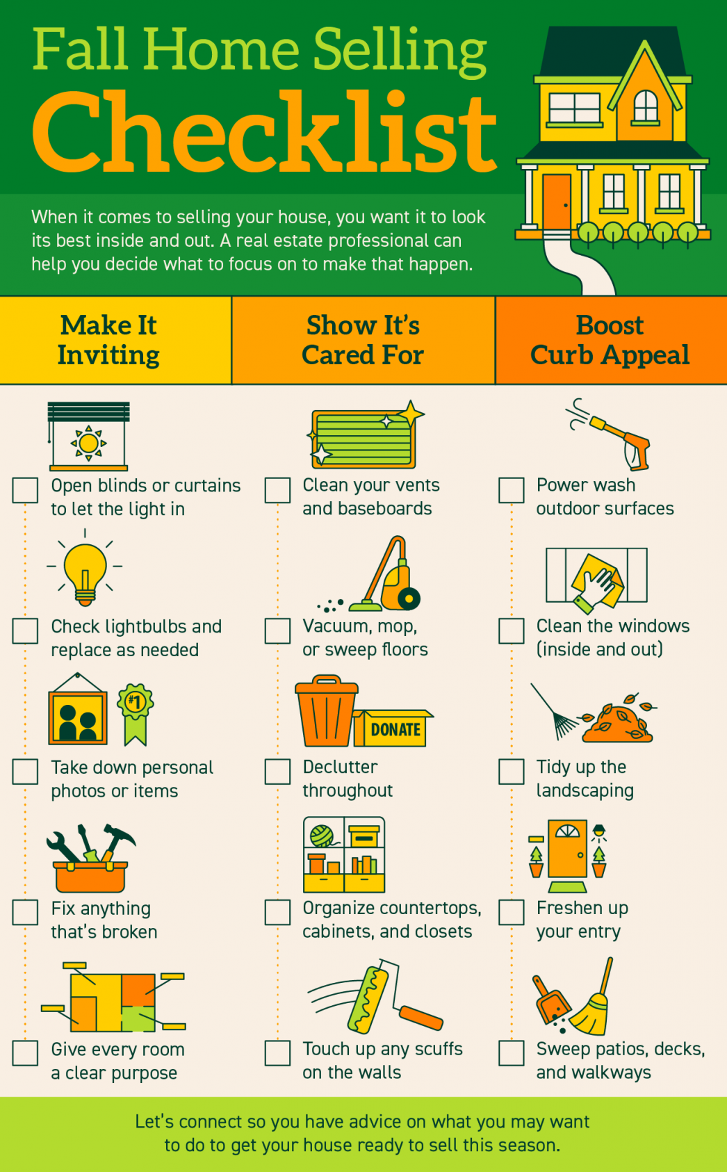 Fall Checklist for Selling Your Home