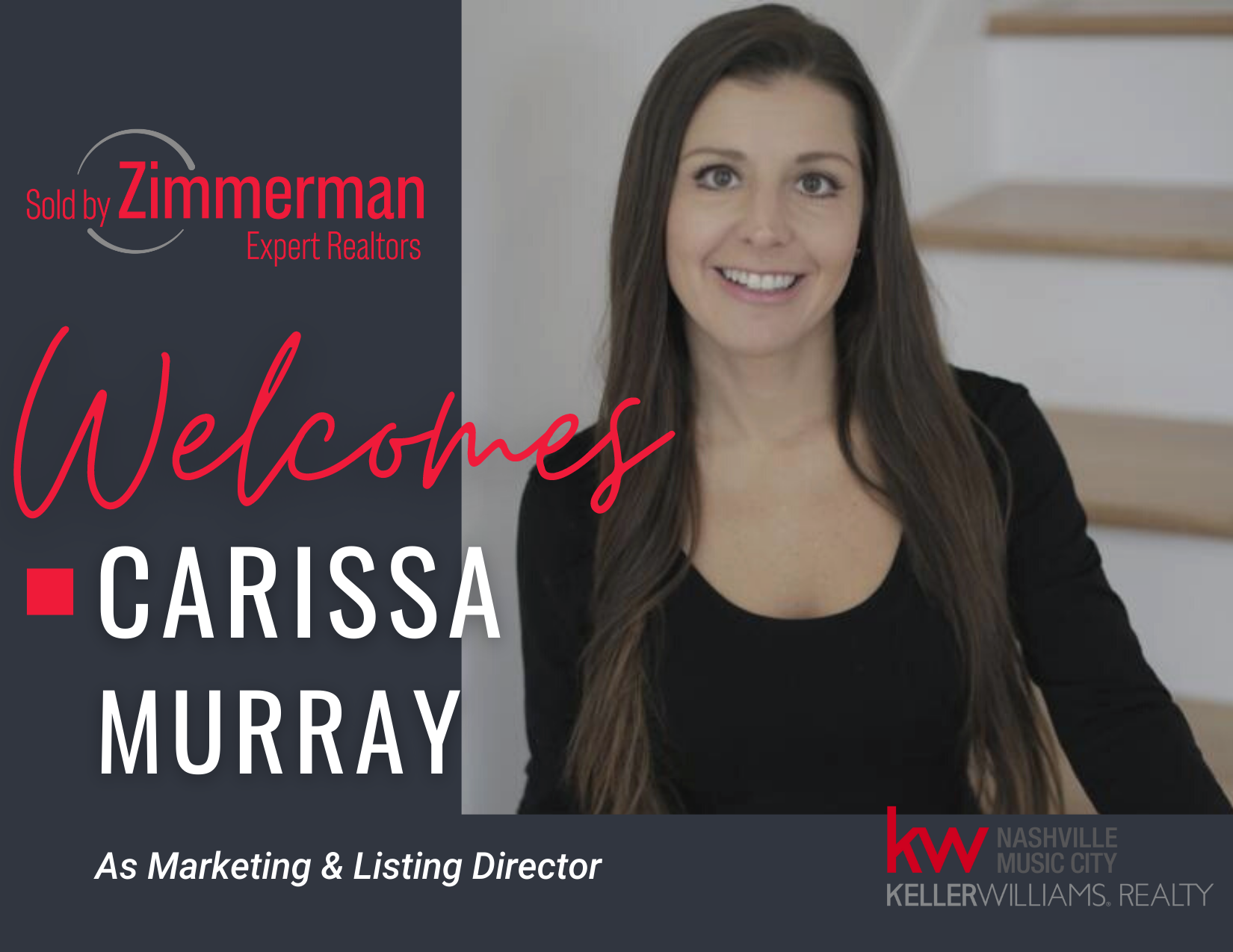 Top Real Estate Team, Sold By Zimmerman, Appoints Carissa Biele- Murray as Marketing and Listing Director