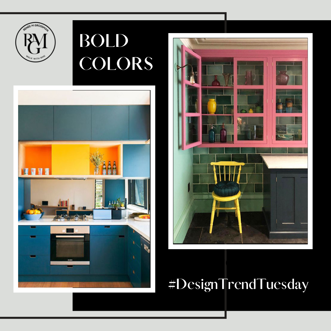 #DesignTrendTuesday - Bold Colors