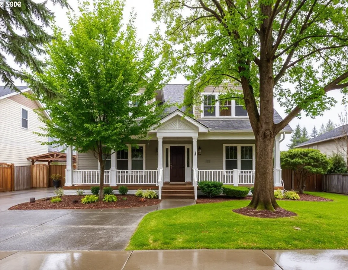 Pacific Northwest craftsman home exterior in Portland