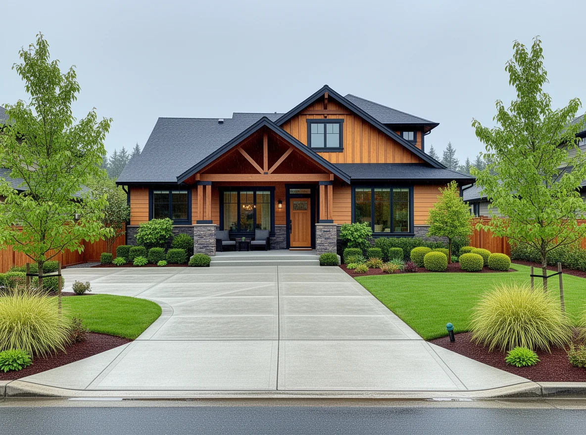 Kirkland home exterior with landscaping and welcoming curb appeal