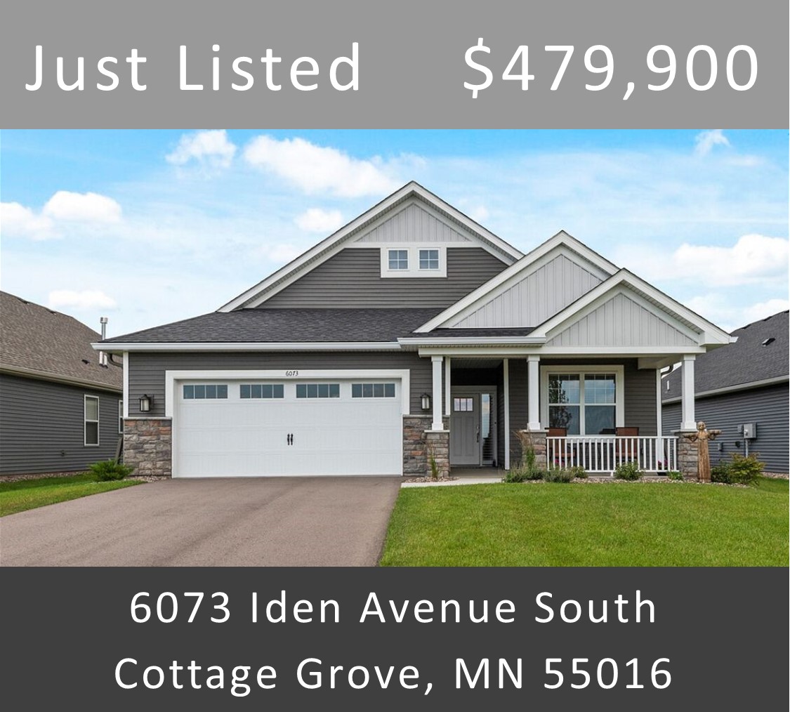 Just Listed - 6073 Iden Avenue South, Cottage Grove, MN 55016