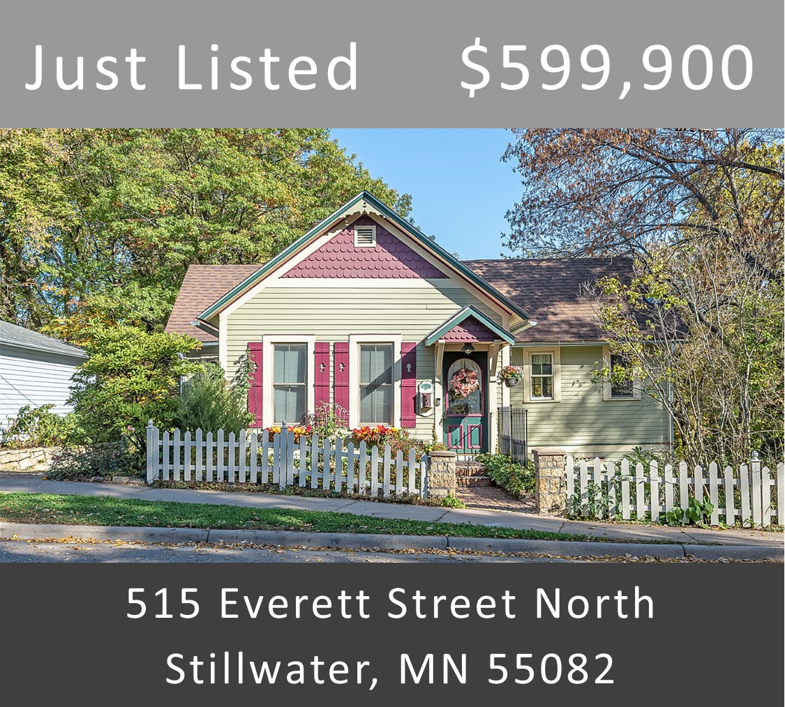 Just Listed - 515 Everett Street North, Stillwater, MN 55082