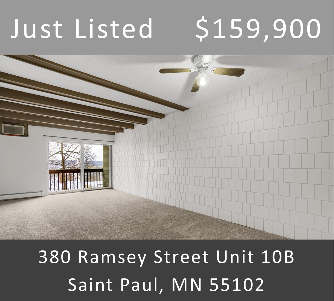 Just Listed - 380 Ramsey Street #10B, Saint Paul, MN 55102