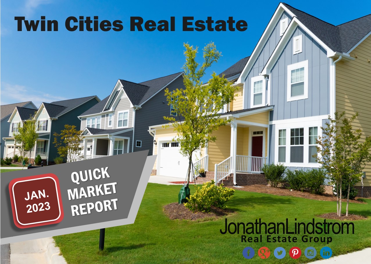 JANUARY 2023 TWIN CITIES REAL ESTATE STATISTICS