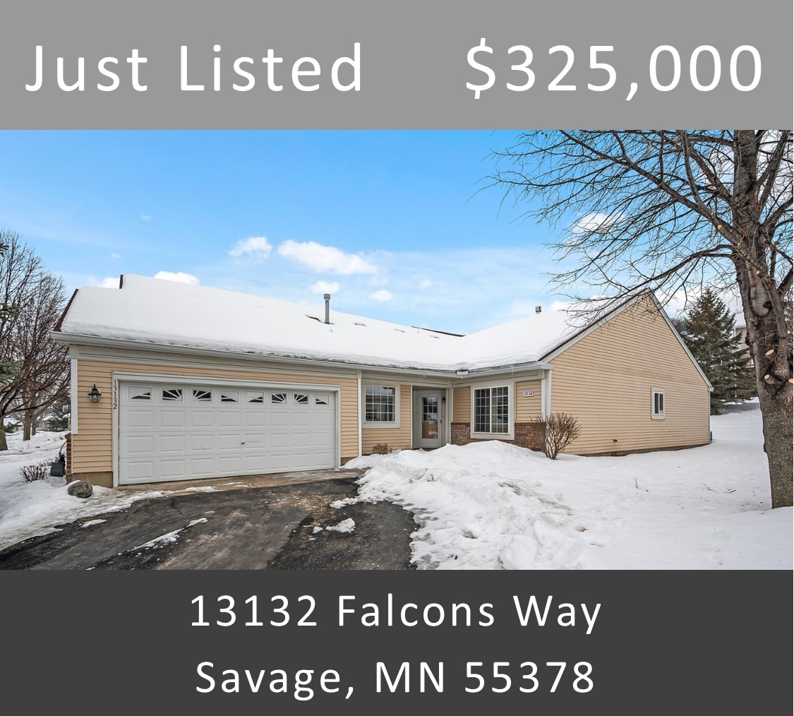 Just Listed - 13132 Falcons Way, Savage, MN 55378
