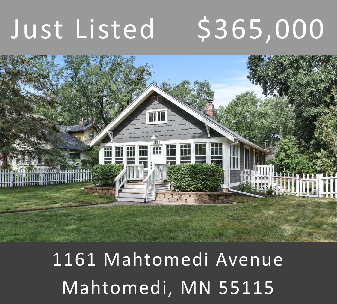 Just Listed - 1161 Mahtomedi Avenue, Mahtomedi MN 55115