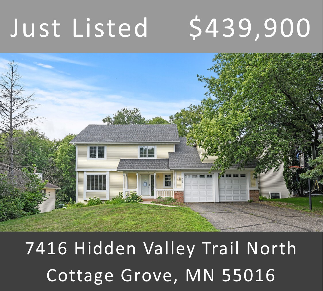 Just Listed - 7416 Hidden Valley Trail South, Cottage Grove, MN 55016