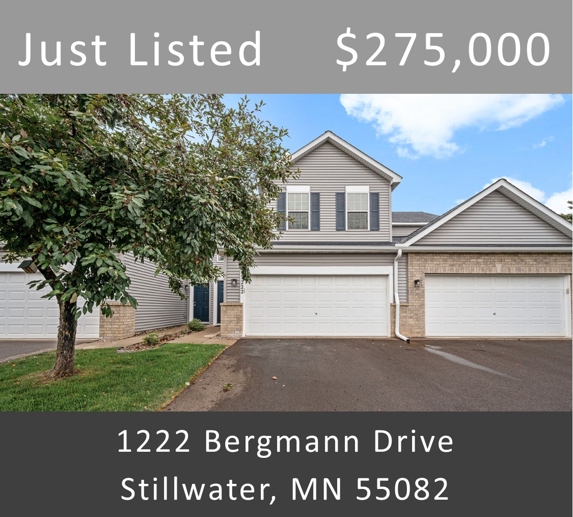 Just Listed - 1222 Bergmann Drive, Stillwater, MN 55082