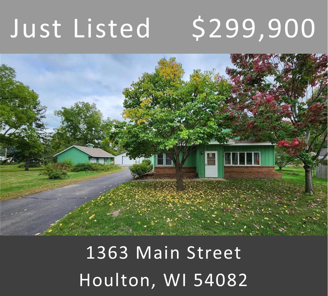 Just Listed - 1363 Main Street, Houlton, WI 54082