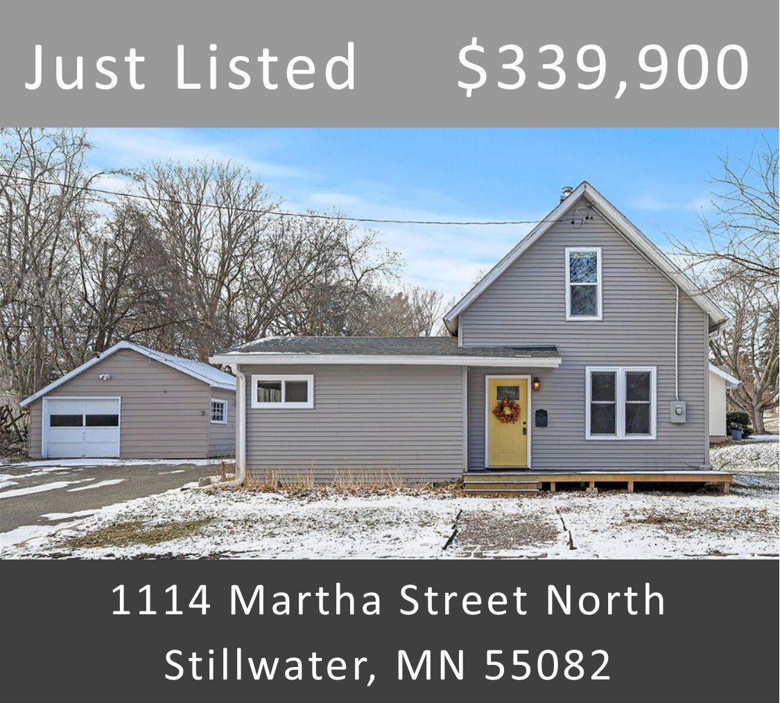 Just Listed - 1114 Martha Street North, Stillwater, MN 55082