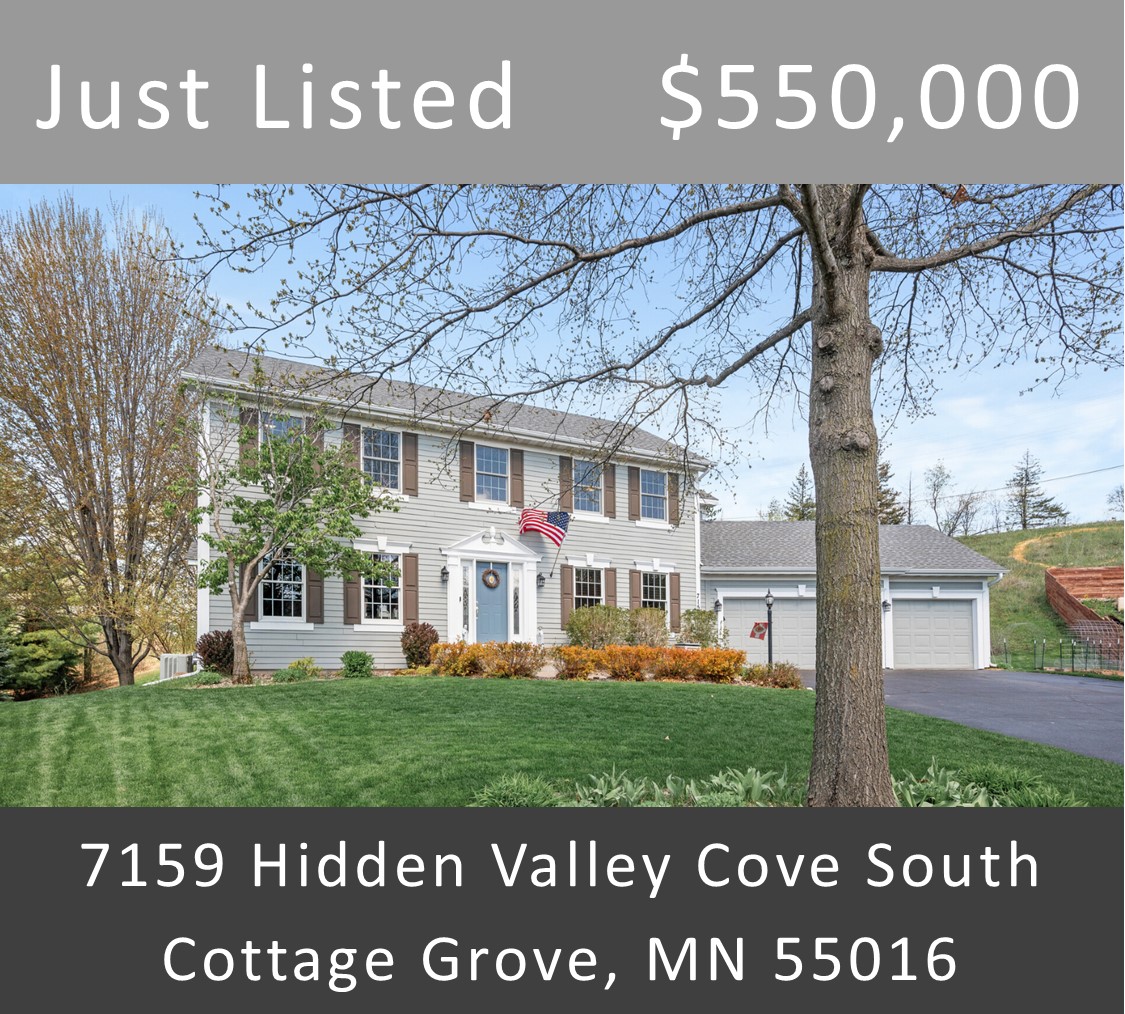 Just Listed - 7159 Hidden Valley Trail South, Cottage Grove, MN 55016