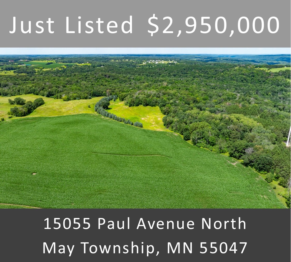 Just Listed - 15055 Paul Avenue North, May Township, MN 55047