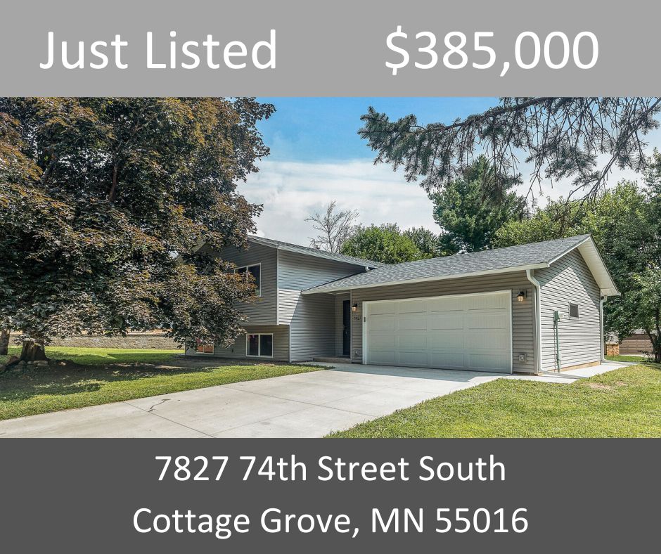 Just Listed - 7827 74th Street South, Cottage Grove, MN 55016