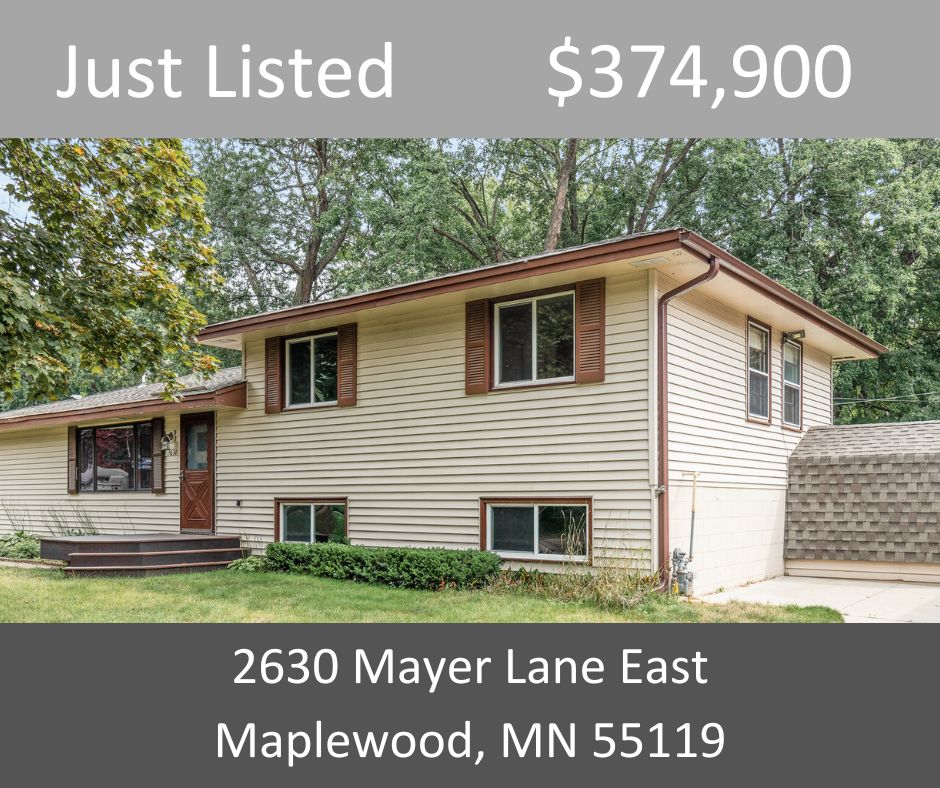 Just Listed - 2630 Mayer Lane E, Maplewood, MN 55119