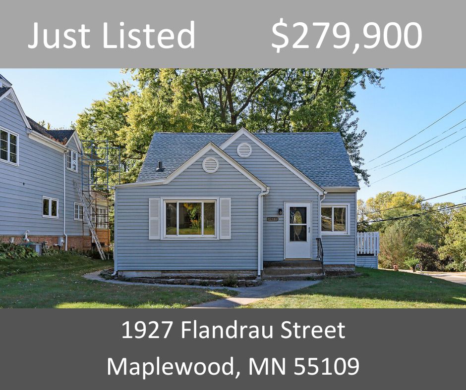 Just Listed -1927 Flandrau Street, Maplewood, MN 55109