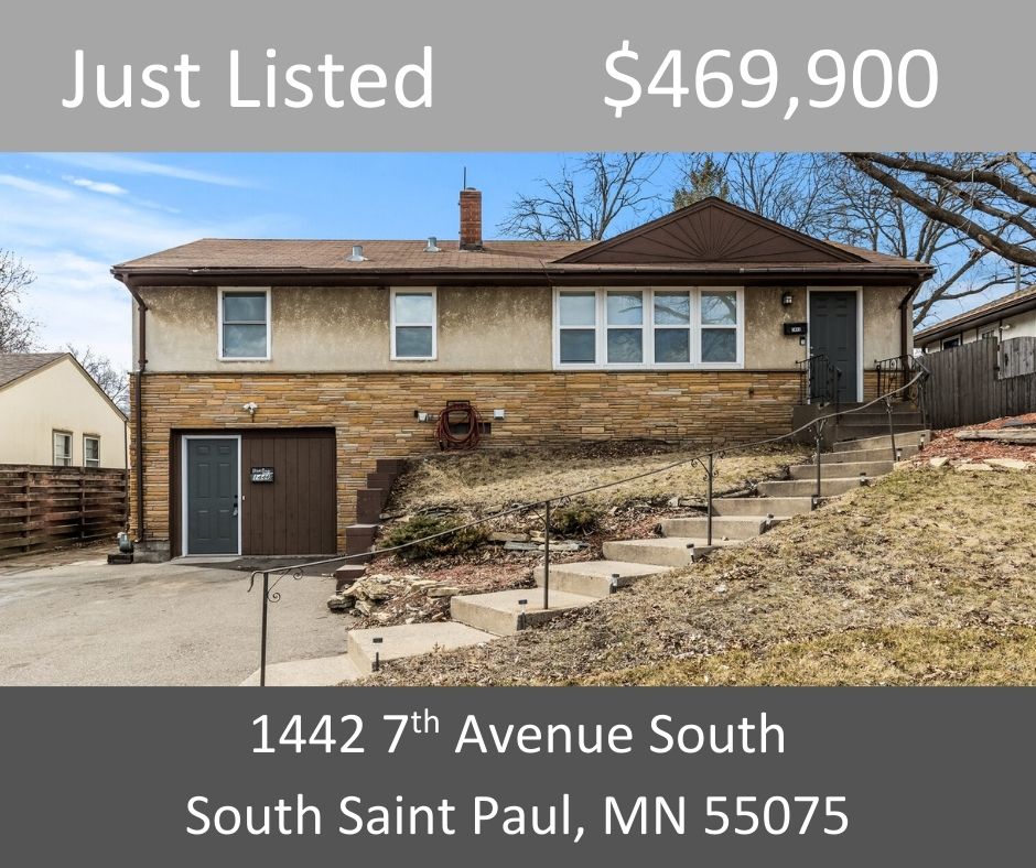 Just Listed - 1442 7th Avenue South, South Saint Paul, MN 55075