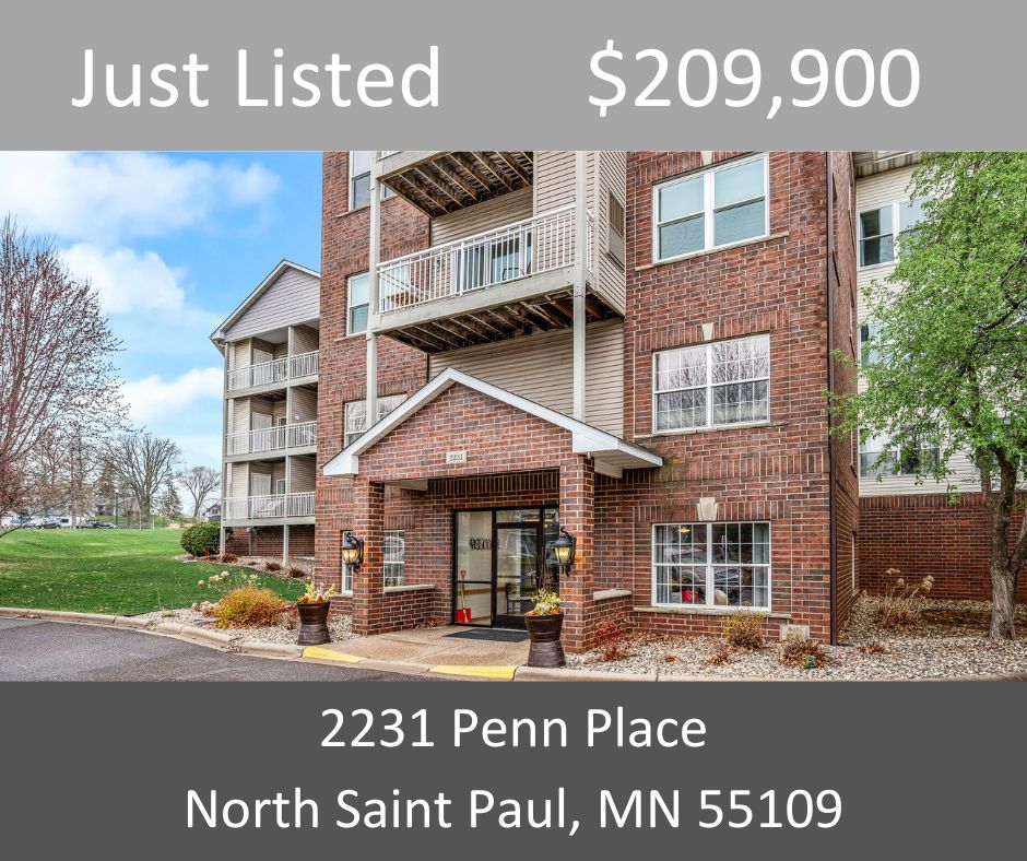 Just Listed - 2231 Penn Place #122, North Saint Paul, MN 55109