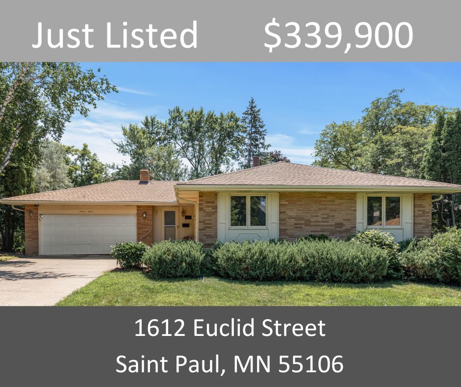 Just Listed - 1612 Euclid Street, Saint Paul, MN 55106