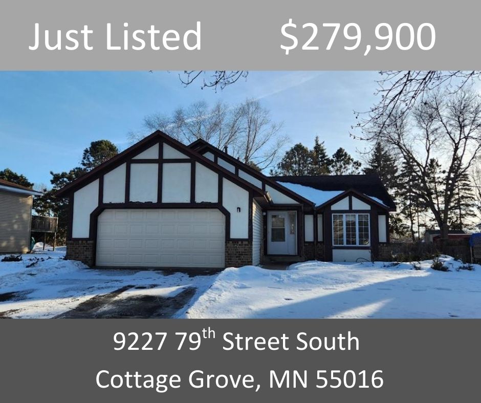 Just Listed - 9227 79th Street South, Cottage Grove, MN 55016