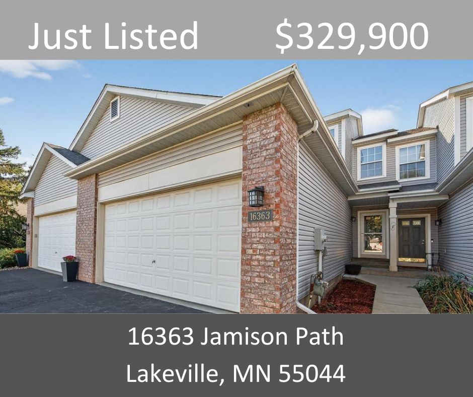 Just Listed - 16363 Jamison Path, Lakeville, MN 55044