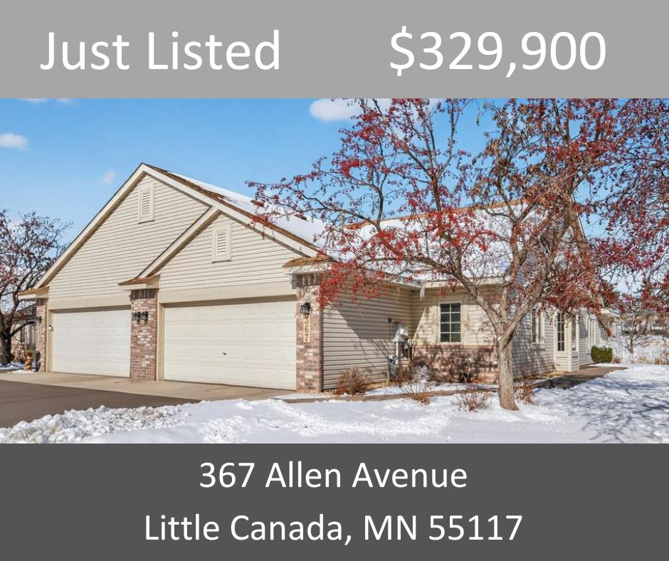 Just Listed - 367 Allen Avenue, Little Canada, MN 55117