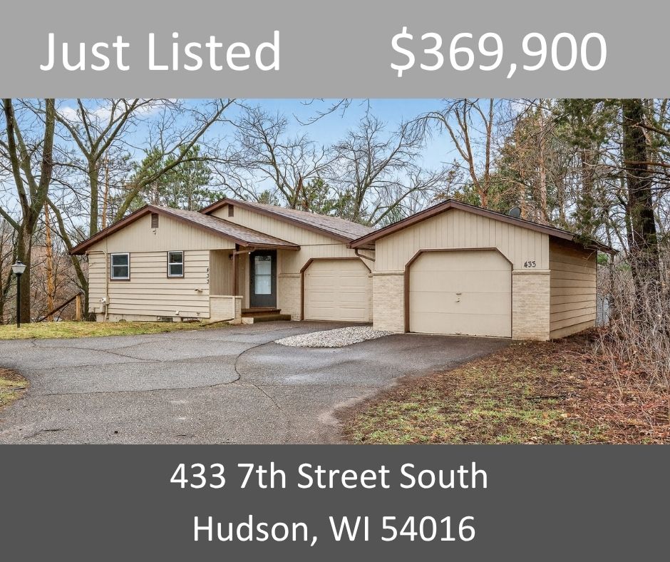 Just Listed - 433 7th Street South, Hudson, WI 54016
