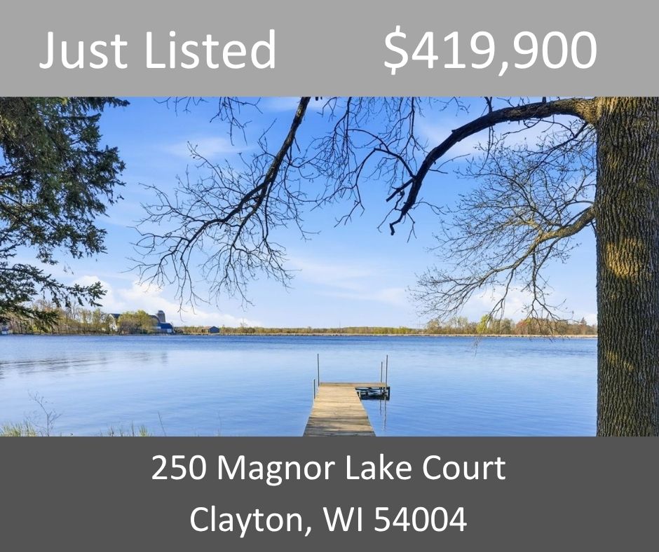 Just Listed - 250 Magnor Lake Court, Clayton, WI 54004