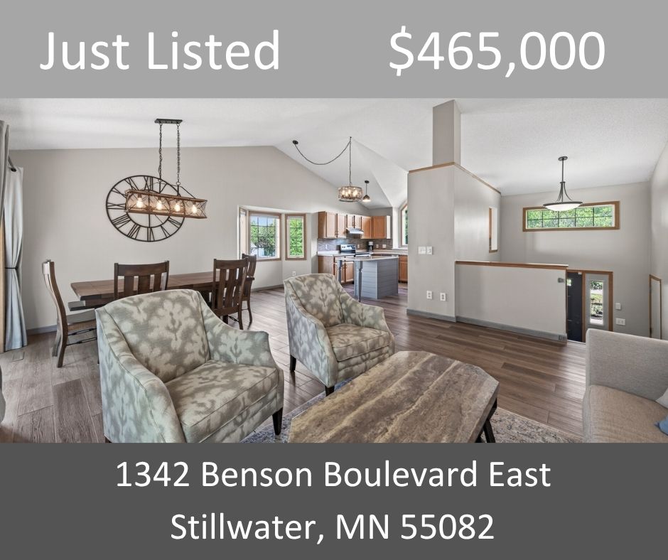 Just Listed - 1342 Benson Boulevard E, Stillwater, MN 55082