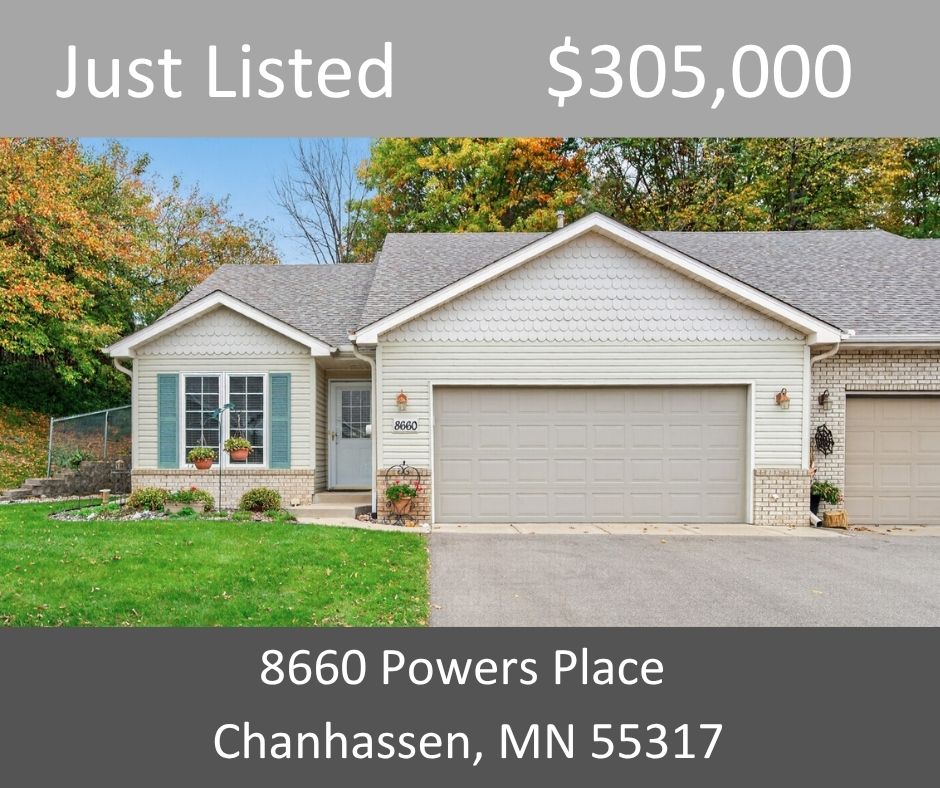 Just Listed - 8660 Powers Place, Chanhassen, MN 55317