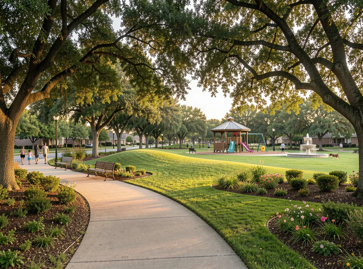 Park and recreation scene in Harker Heights, Texas