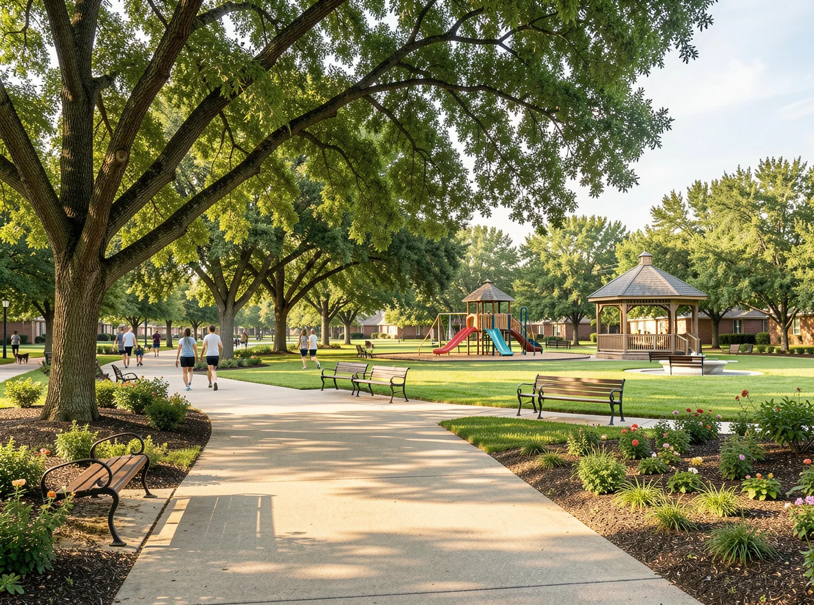 Park setting near Nolanville, Texas