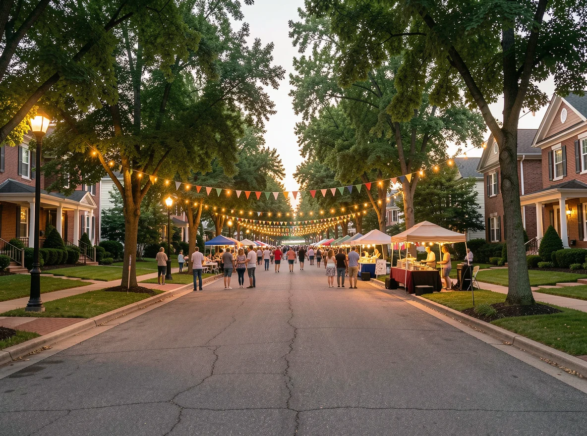 Well-kept Clayton neighborhood atmosphere