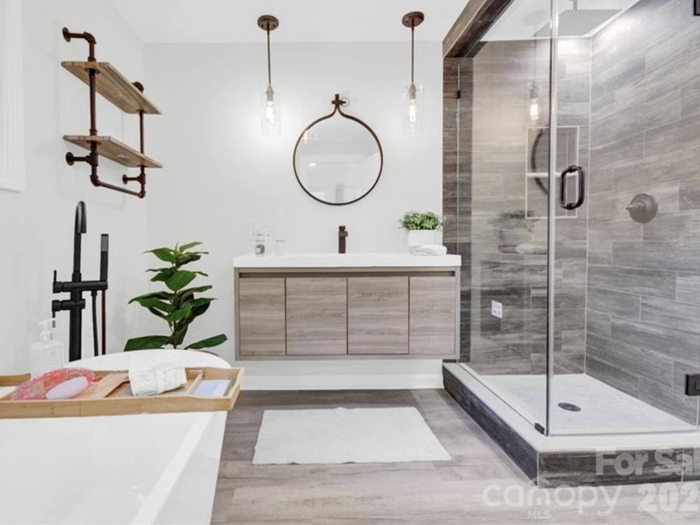 Bathroom after renovation