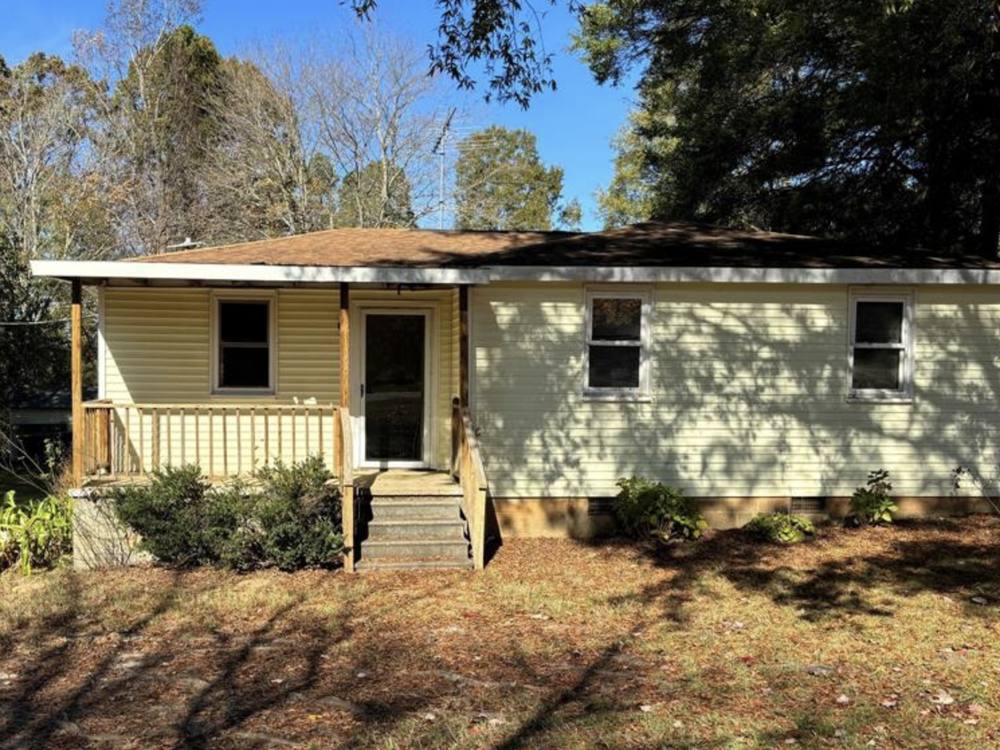 Exterior before renovation