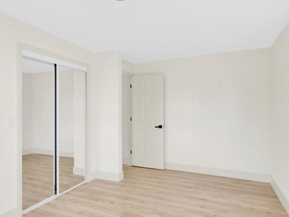 Bedroom after renovation