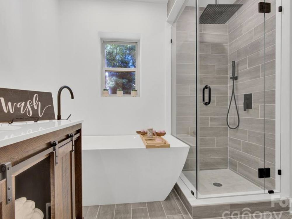 Bathroom after renovation