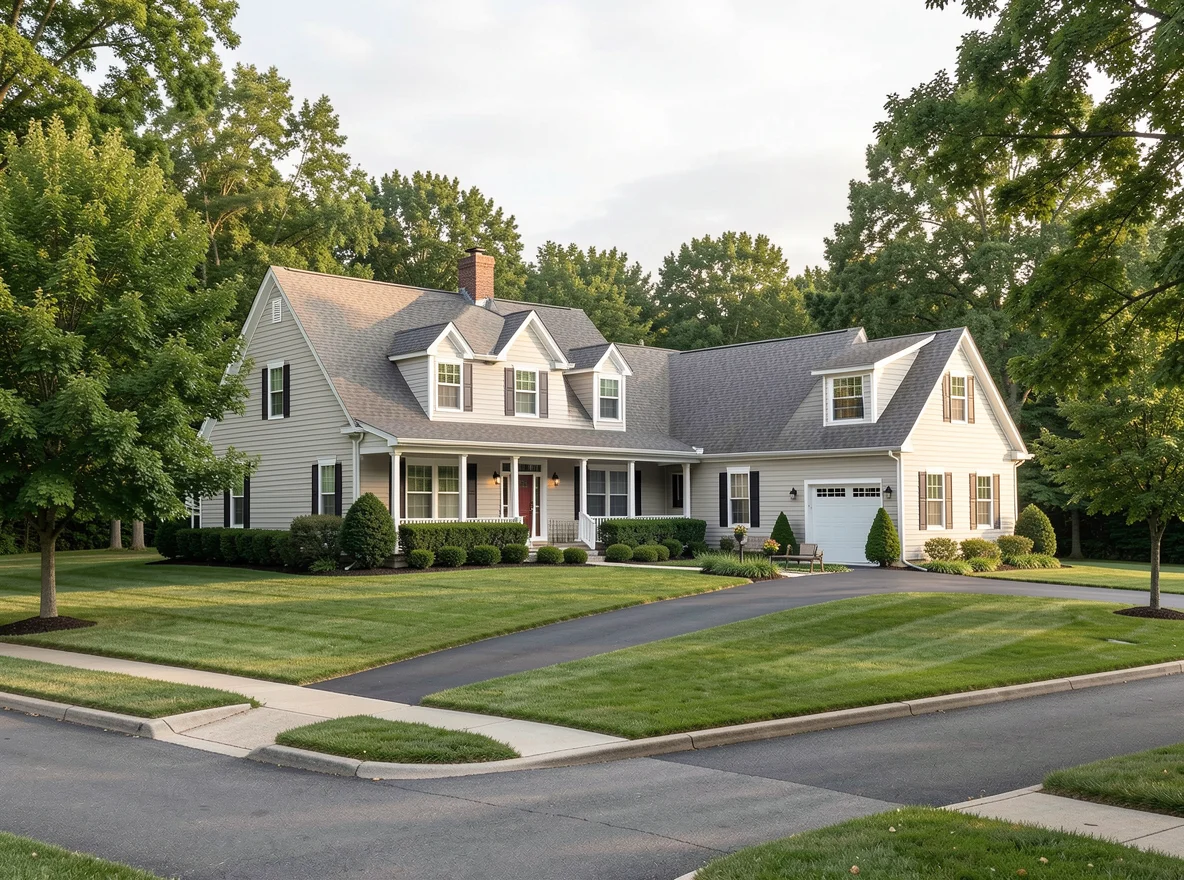 Suburban homes in communities like Downingtown and Exton
