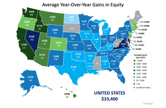 Homeowner Wealth Increases Through Growing Equity This Year