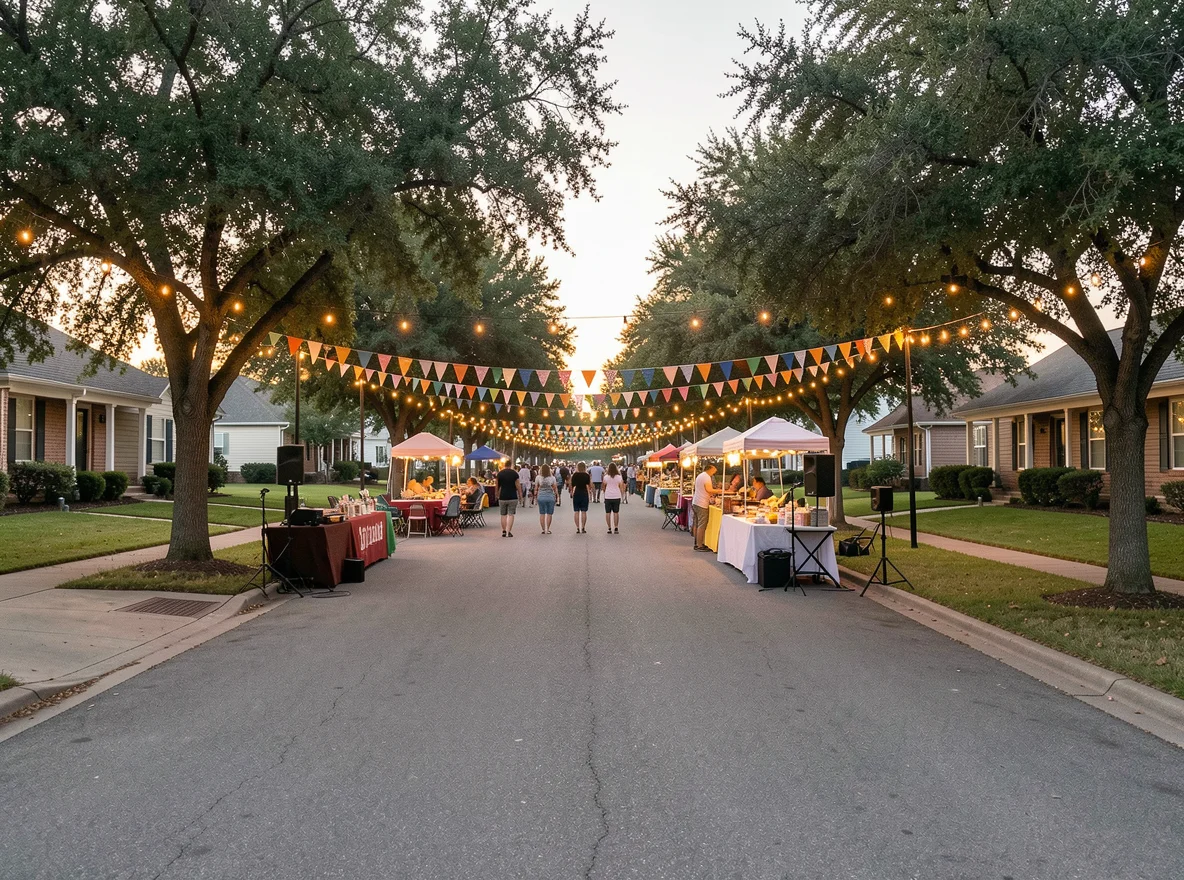 Fort Worth neighborhood atmosphere