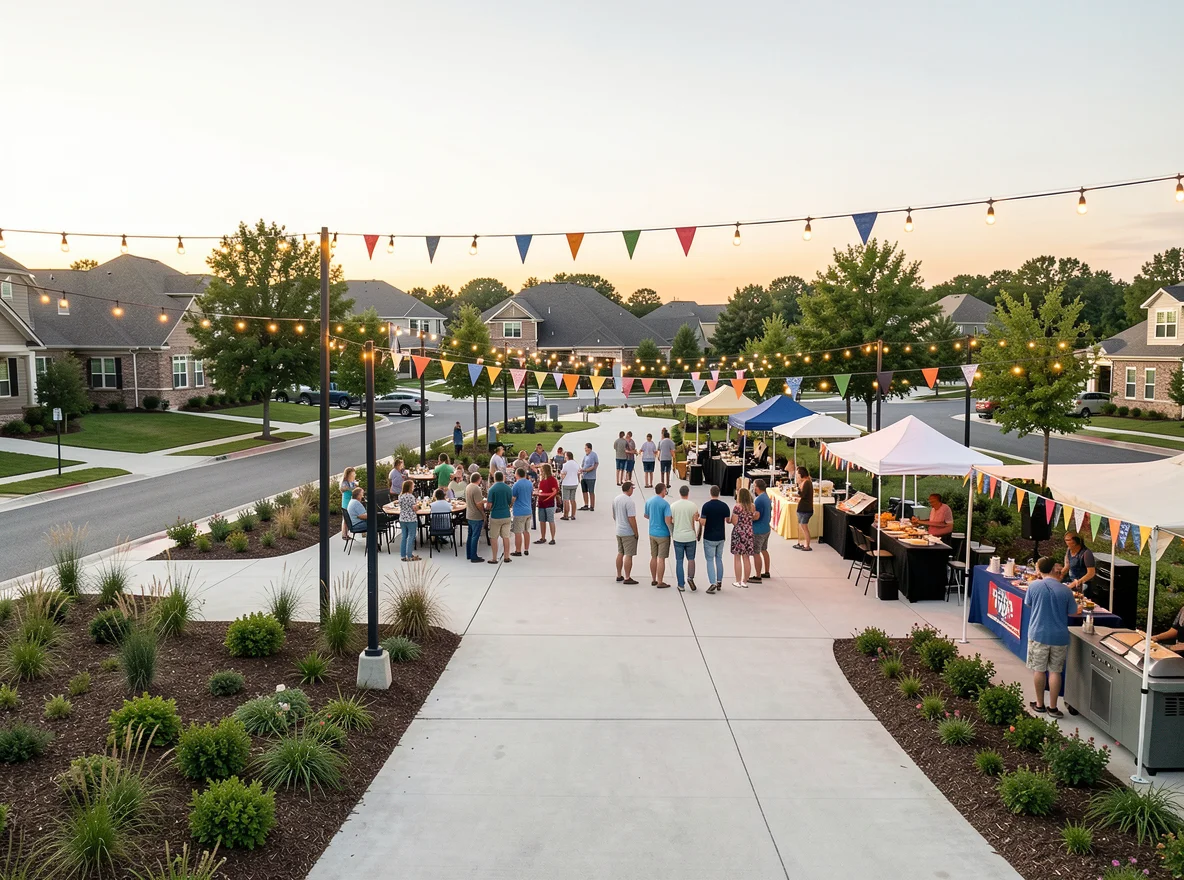 Community scene in Frisco