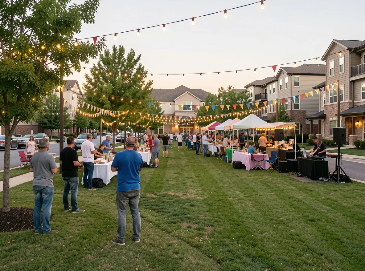 Community scene in Frisco