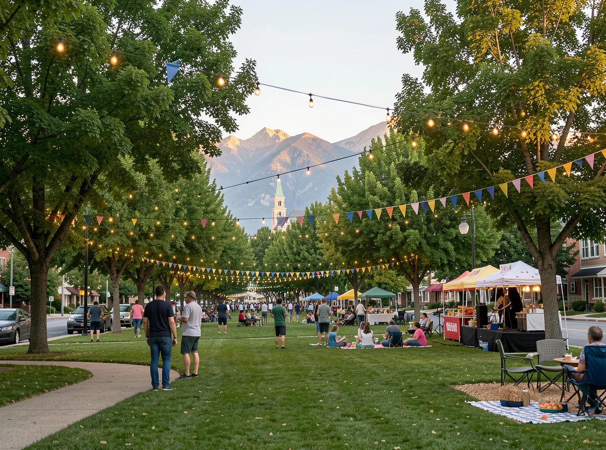 Community green space in Westminster