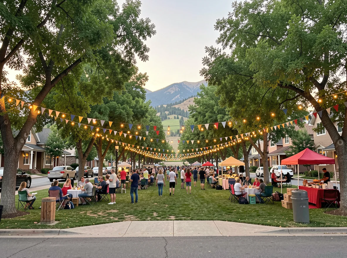 Community gathering space in Fort Collins