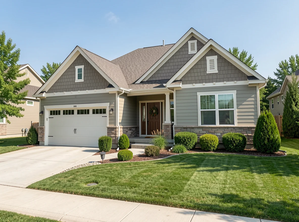 Starter home exterior in Greeley