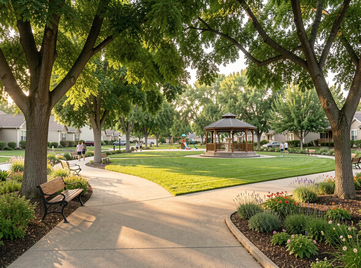 Neighborhood park in Windsor