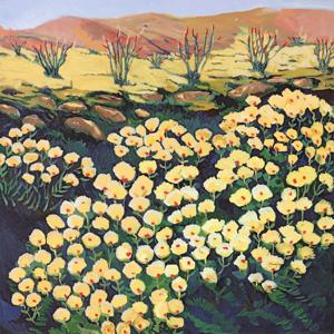 Thunderbird Artists (Nancy Lynn, "Poppies," 2021)