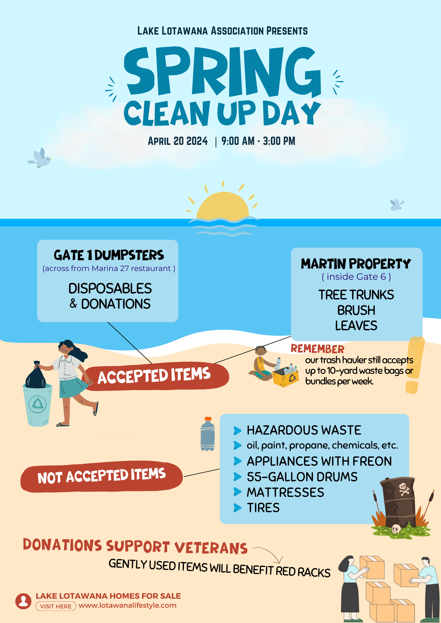 Spring Clean Up Day!  🌸🌼